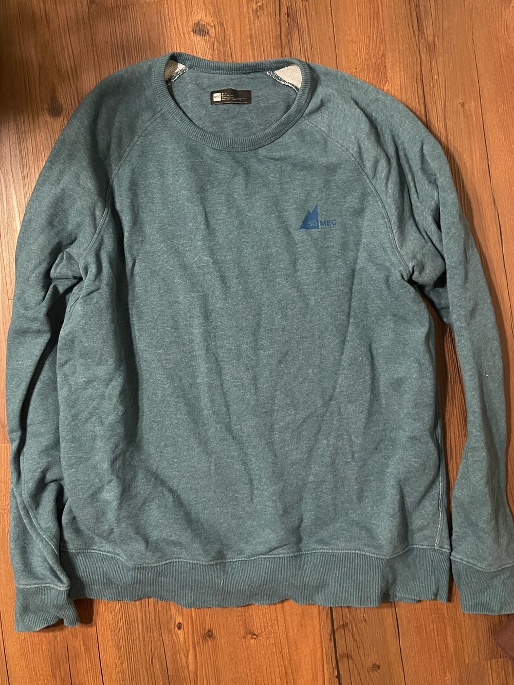 MEC Men's Crewneck Sweatshirt in Teal Green
